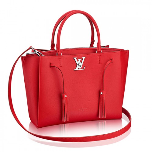 Louis Vuitton M54570 Lockmeto Tote Bag Soft Calf Leather