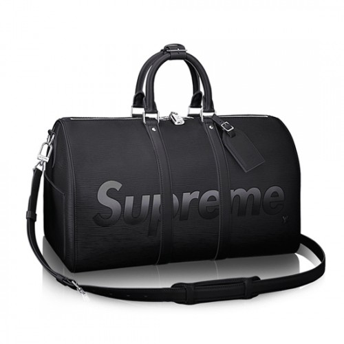 Louis Vuitton x Supreme Keepall Bandouliere 45 M53433 Epi Leather