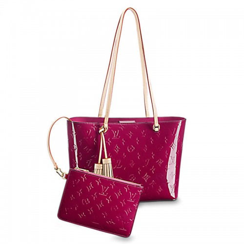 Louis Vuitton Long Beach MM M90480 Monogram Vernis