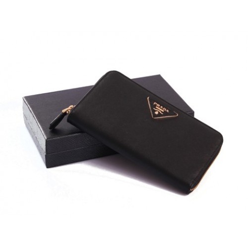 Prada 1M0506 Wallets in Black