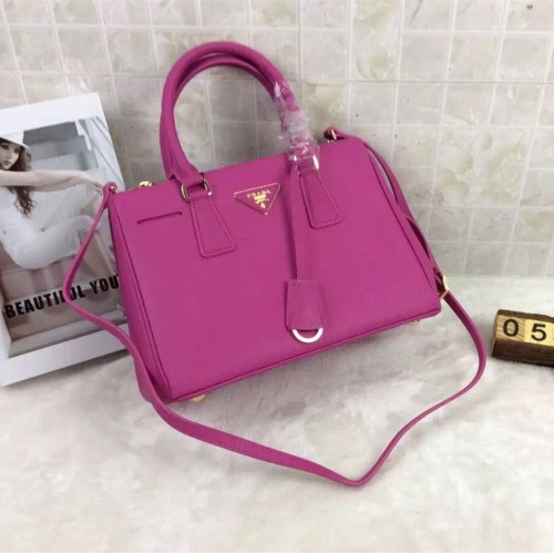 Prada Galleria Bag 1801 Saffiano Leather 30cm Rose