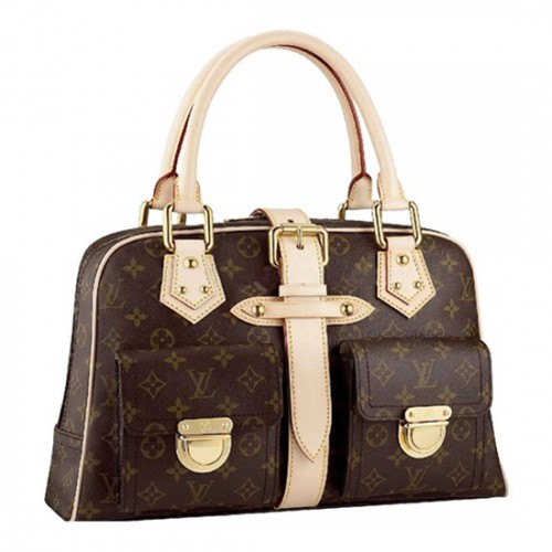 Louis Vuitton M40025 Manhattan GM Tote Bag Monogram Canvas