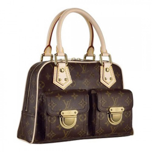 Louis Vuitton M40026 Manhattan PM Tote Bag Monogram Canvas