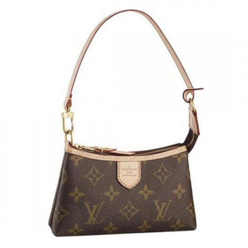 Louis Vuitton M40309 Mini Pochette Delightful Monogram Canvas