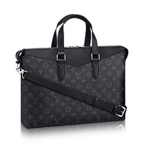 Louis Vuitton M40566 Briefcase Explorer Briefcase Monogram Eclipse Canvas