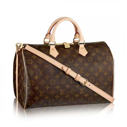 Louis Vuitton M41111 Speedy Bandouliere 35 Tote Bag Monogram Canvas