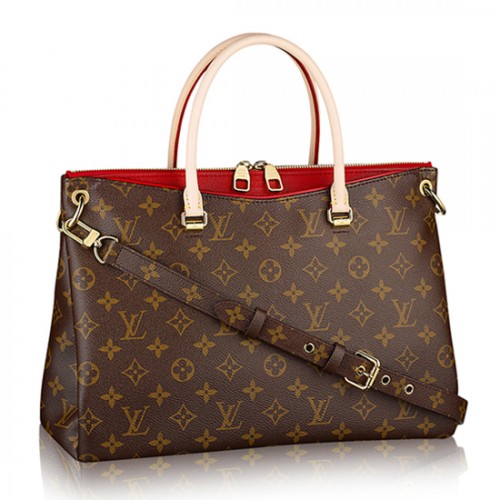 Louis Vuitton M41175 Pallas Tote Bag Monogram Canvas