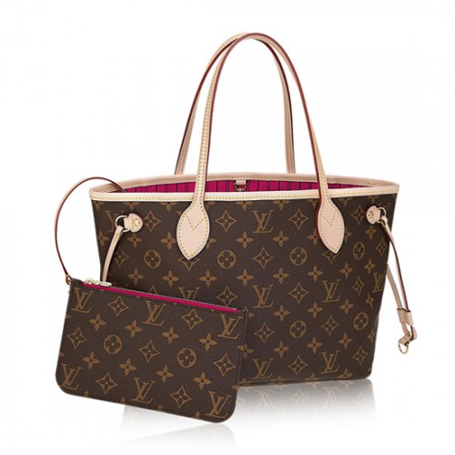 Louis Vuitton M41245 Neverfull PM Shoulder Bag Monogram Canvas