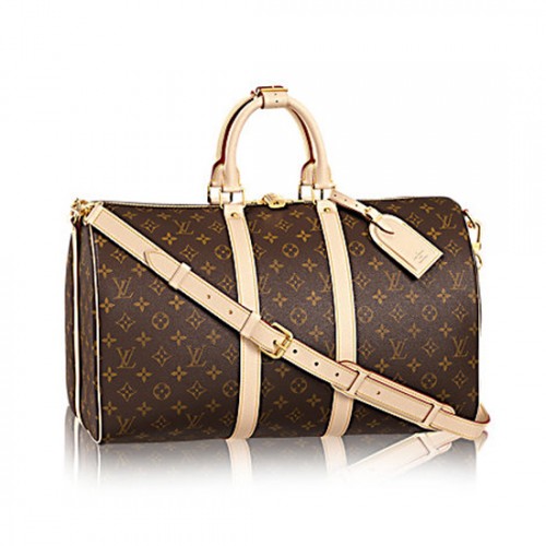 Louis Vuitton M41418 Keepall Bandouliere 45 Duffel Bag Monogram Canvas