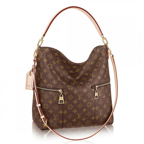 Louis Vuitton M41544 Melie Hobo Bag Monogram Canvas