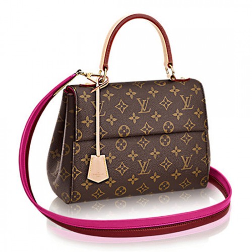 Louis Vuitton M42738 Cluny BB Tote Bag Monogram Canvas