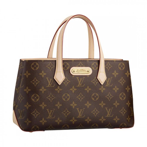 Louis Vuitton M45643 Wilshire PM Shoulder Bag Monogram Canvas