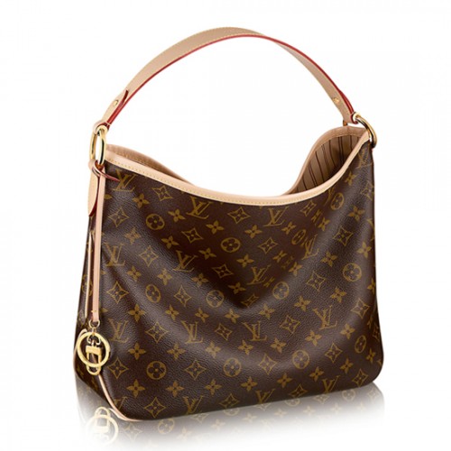 Louis Vuitton M50156 Delightful MM Hobo Bag Monogram Canvas