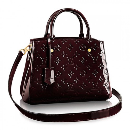 Louis Vuitton M50403 Montaigne BB Tote Bag Monogram Vernis