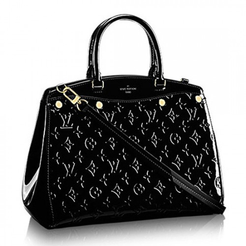 Louis Vuitton M50784 Brea MM Tote Bag Monogram Vernis