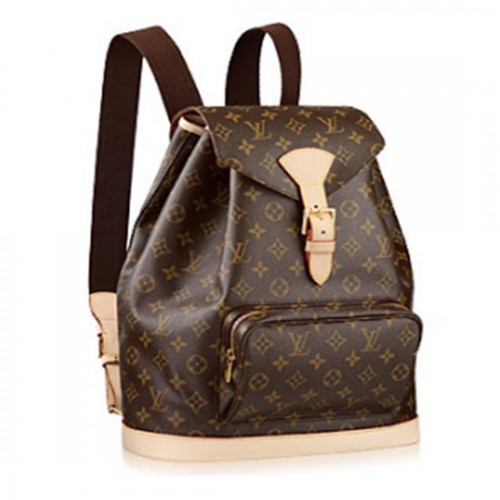 Louis Vuitton M51135 Montsouris GM Backpack Monogram Canvas