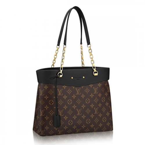 Louis Vuitton M51198 Pallas Shopper Shoulder Bag Monogram Canvas