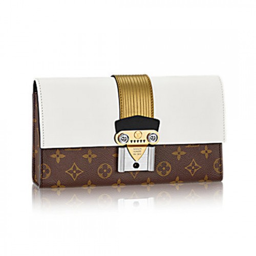 Louis Vuitton M54617 Column Clutch Monogram Canvas