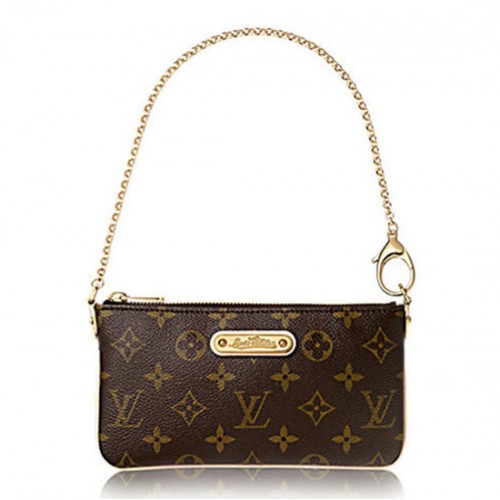 Louis Vuitton M60094 Pochette Milla MM Monogram Canvas