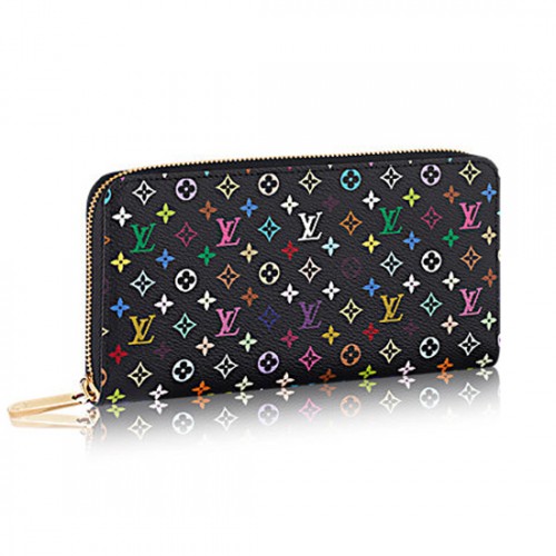 Louis Vuitton M60243 Zippy Wallet Monogram Multicolore Canvas