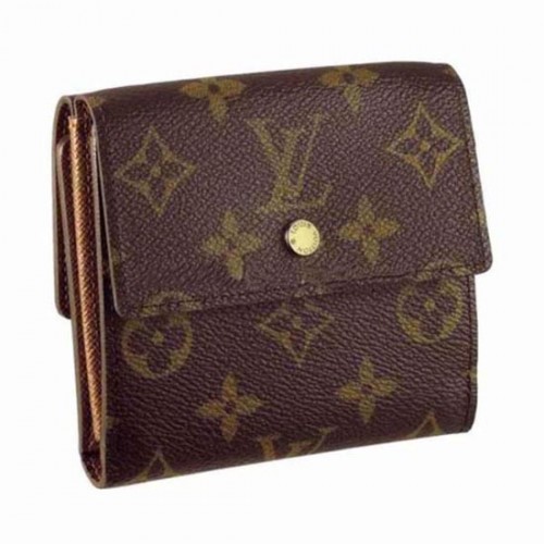 Louis Vuitton M61654 Elise Wallet Monogram Canvas