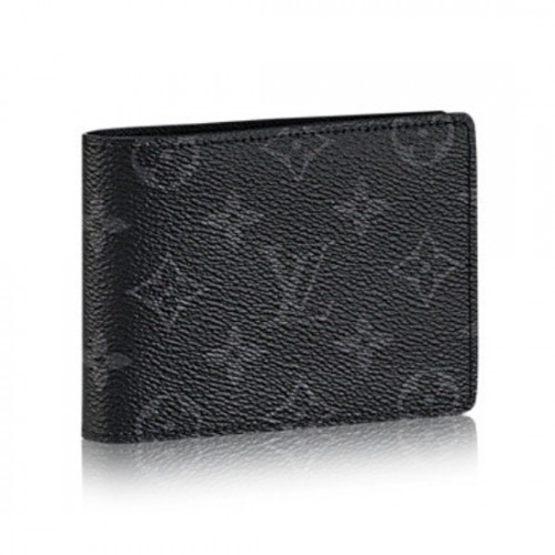 Louis Vuitton M61695 Multiple Wallet Monogram Eclipse Canvas