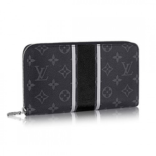 Louis Vuitton M64645 Zippy Organiser Monogram Eclipse Canvas