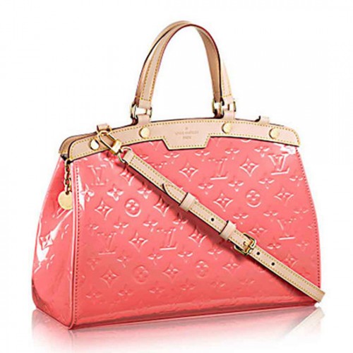 Louis Vuitton M90262 Brea MM Tote Bag Monogram Vernis