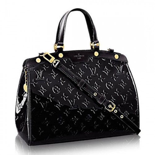 Louis Vuitton M90271 Brea MM Tote Bag Monogram Vernis