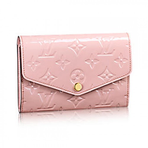 Louis Vuitton M90926 Sarah Compact Wallet Monogram Vernis