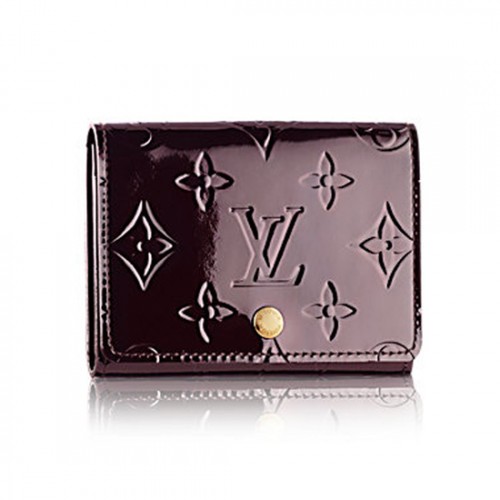 Louis Vuitton M91409 Business Card Holder Monogram Vernis