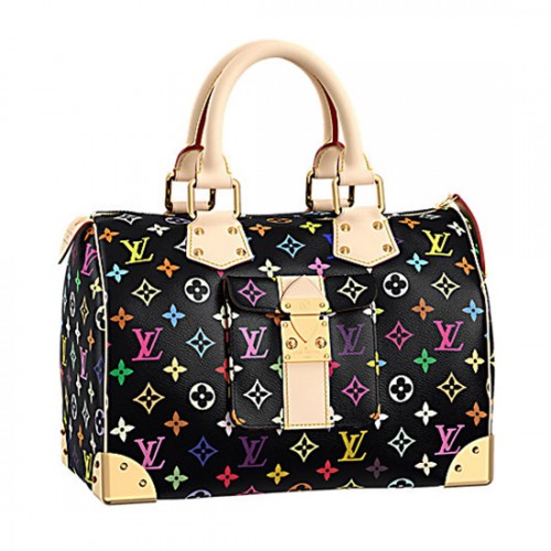 Louis Vuitton M92642 Speedy 30 Tote Bag Monogram Multicolore Canvas