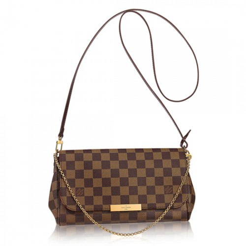 Louis Vuitton N41129 Favorite MM Damier Ebene Canvas