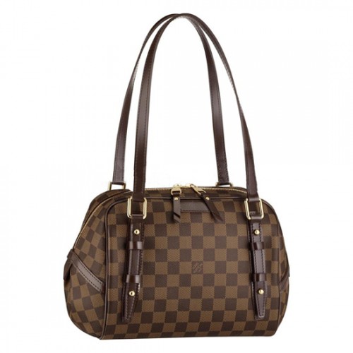 Louis Vuitton N41157 Rivington PM Shoulder Bag Damier Ebene Canvas