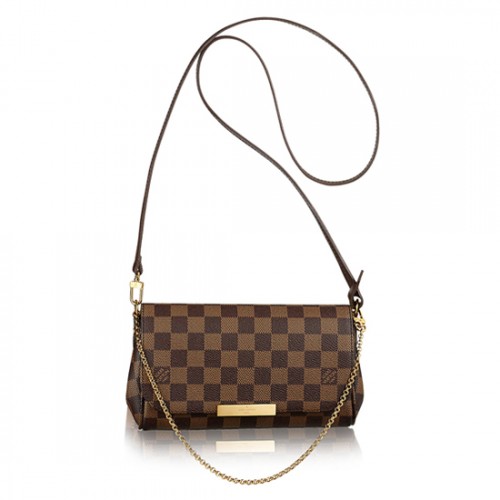 Louis Vuitton N41276 Favorite PM Damier Ebene Canvas