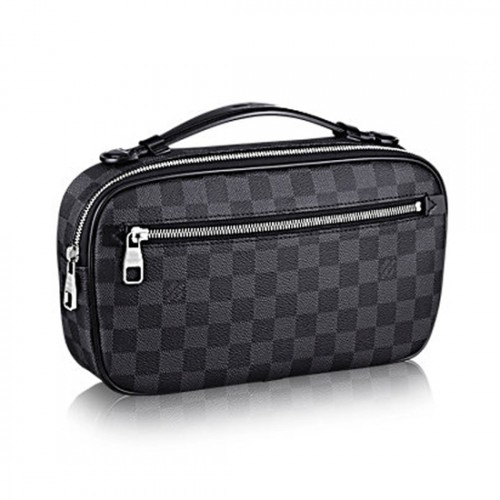 Louis Vuitton N41289 Ambler Hip Pack Damier Graphite Canvas