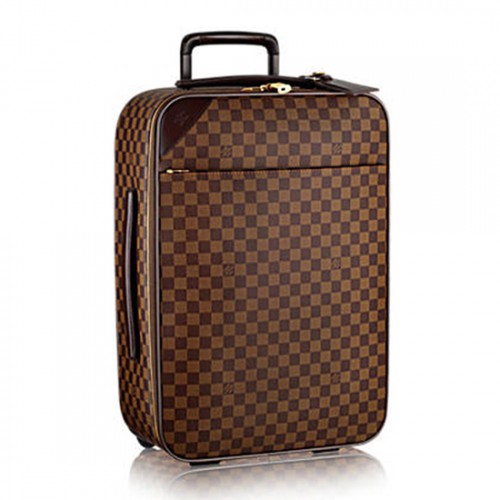 Louis Vuitton N41386 Pegase Light 55 Rolling Luggage Damier Ebene Canvas