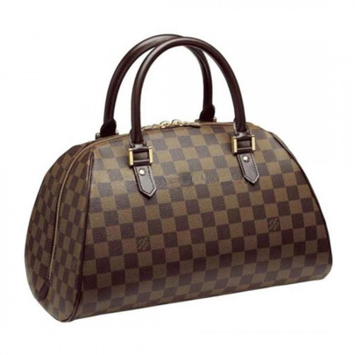 Louis Vuitton N41434 Ribera MM Tote Bag Damier Ebene Canvas