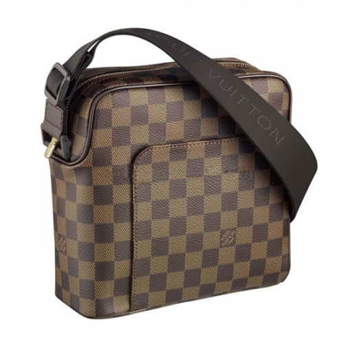 Louis Vuitton N41442 Olav PM Messenger Bag Damier Ebene Canvas