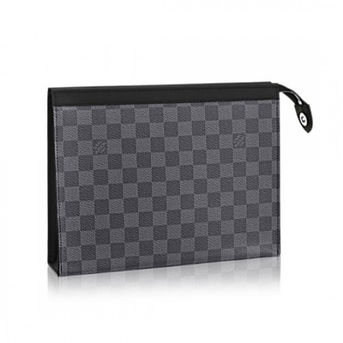 Louis Vuitton N41696 Pochette Voyage MM Damier Graphite Canvas