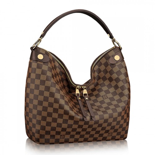 Louis Vuitton N41861 Duomo Hobo Bag Damier Ebene Canvas