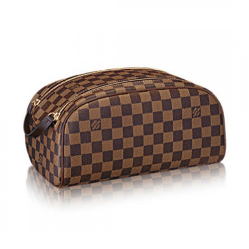 Louis Vuitton N47527 King Size Toiletry Bag Damier Ebene Canvas