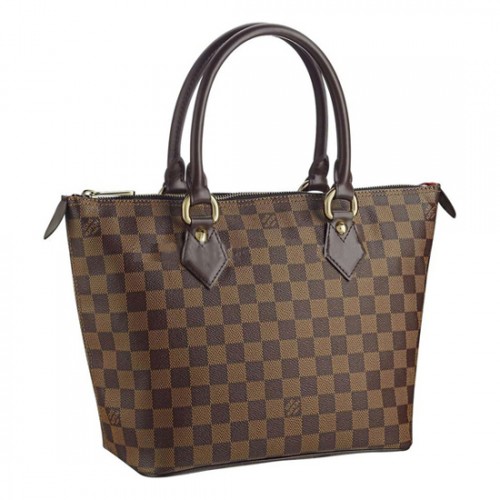 Louis Vuitton N51183 Saleya PM Tote Bag Damier Ebene Canvas