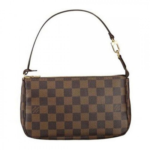 Louis Vuitton N51985 Pochette Accessoires Damier Ebene Canvas