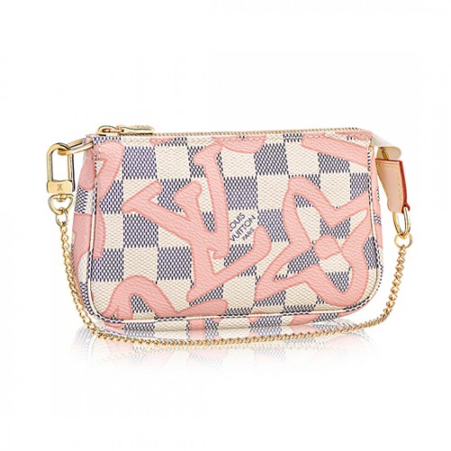 Louis Vuitton N60051 Mini Pochette Accessoires Damier Azur Canvas