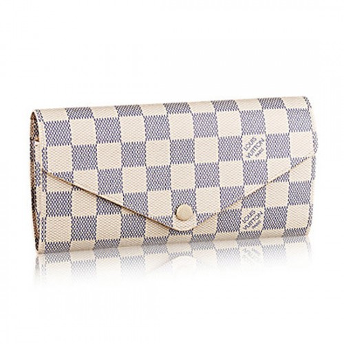 Louis Vuitton N63545 Josephine Wallet Damier Azur Canvas