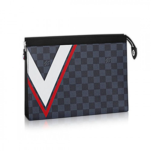 Louis Vuitton N64023 Pochette Voyage MM Damier Cobalt Canvas