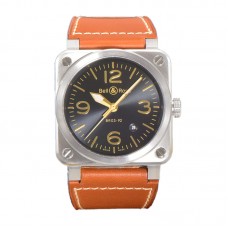 BR 03-92 Black Sunburst Dial