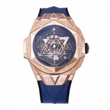Big Bang Sang Bleu II Blue Dial in Rose Gold