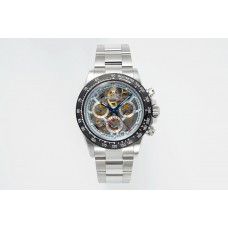 Blaken Daytona Skeleton Dial in Steel